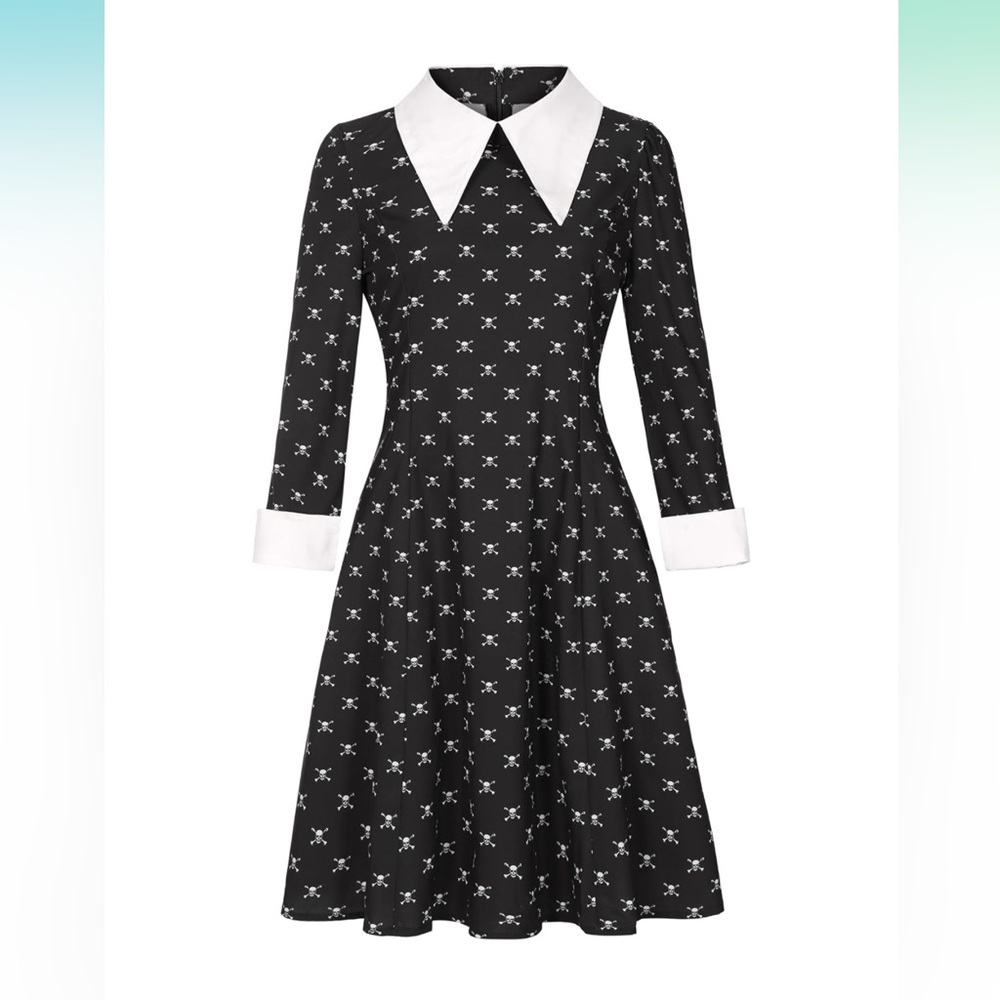 NWOT Wednesday Addams Dress